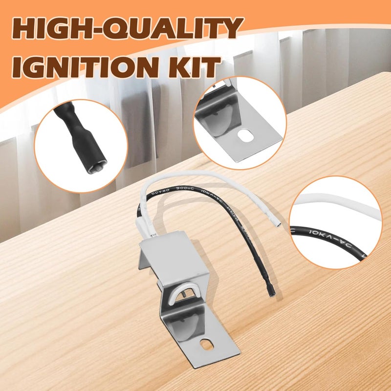 MOASKER 63788 Grill Igniter Kit for Weber Q3200 Q320 Gas Grill Igniter Replacement Parts, Electronic Push Starter Ignition Kit for Weber Q3200 Q320 Portable Grill Starter Replacement Parts 57067001 - Image 4